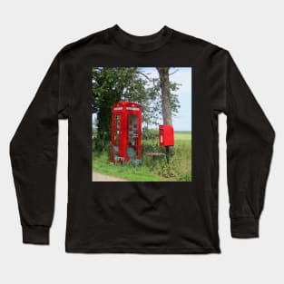 Red phone and post box. Long Sleeve T-Shirt